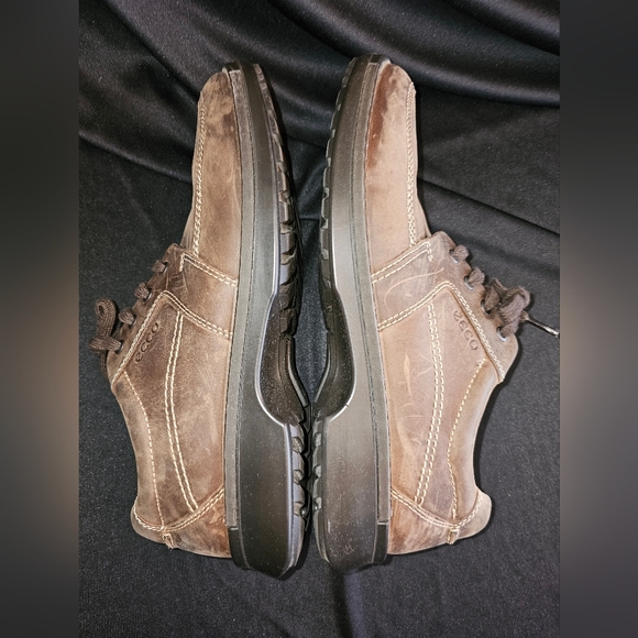 Men\'s Sz 45 / 11-11.5 Coca Brown Ecco Fussion II Tie Oxfords main image 5